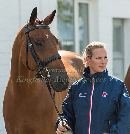 Zara Tindall (GBR) and High Kingdom