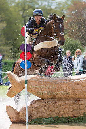 Lissa Green (GBR) riding Hollyfield II