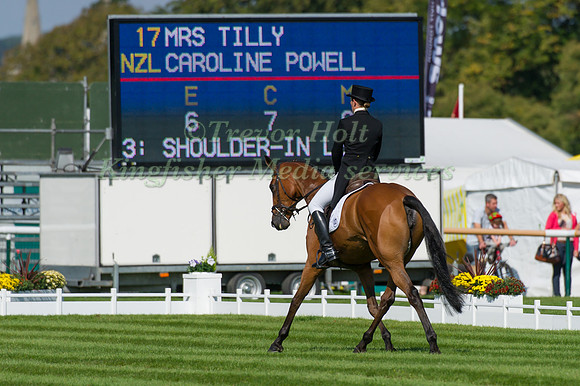 Caroline Powell and Mrs Tilly