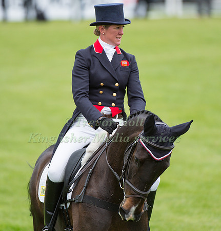 Nicola Wilson (GBR) riding Beltane Queen