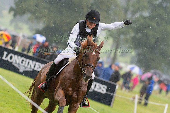 Michael Jung of Germany riding Fischer Takinou