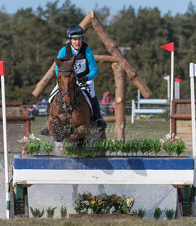 KRISTINA COOK RIDING BILLY THE RED