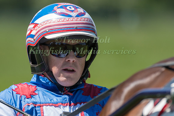 Harness racing at Helifield , Yorkshire