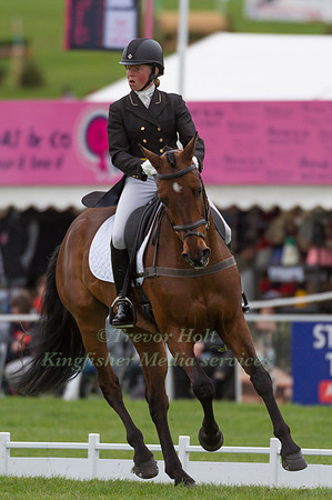 ROSALIND CANTER (GBR) RIDING  ZENSHERA COMPETING IN THE  DRESSAGE PHASE OF THE  CIC THREE STAR EVENT RIDERS MASTERS  COMPETITION AT THE  2017 DODSON AND HORRELL  CHATSWORTH INTERNATIONAL HORSE TRIAL.