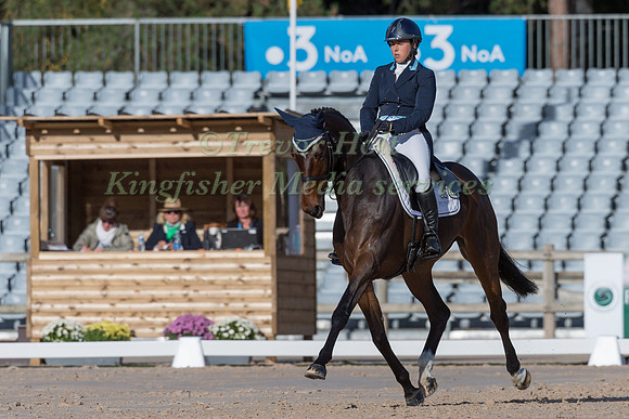 KIRSTY JOHNSTON (GBR) AND CLASSIC VI