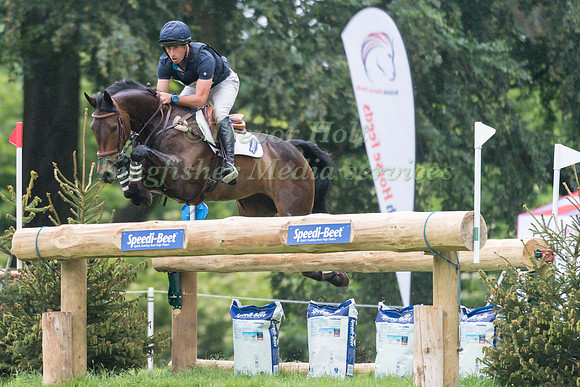 TIM  PRICE (NZL) AND CEKATINKA TAKING PART IN THE CROSS COUNTRY PHASE OF THE  CIC THREE STAR COMPETITION AT THE 2017 EQUI-TREK BRAMHAM INTERNATIONAL HORSE TRIALS