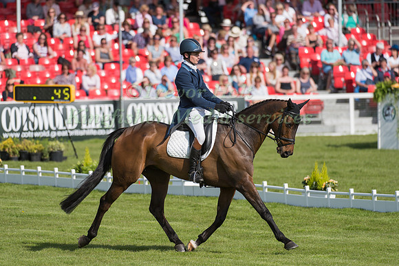 Francis Whittington of Great Britain riding Hasty Imp