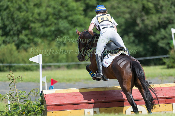 Ludwig   Svennerstal (SWE) riding Franzipan
