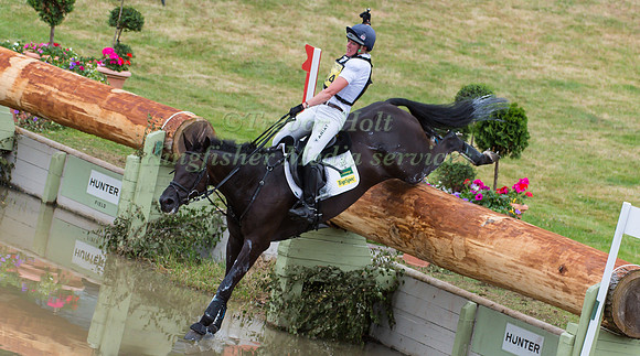 Nicola Wilson (GBR) riding Bulana
