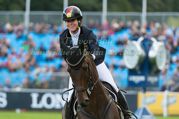 Bettina Hoy of Germany riding Designer 10