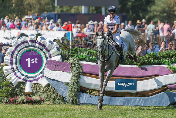 Kitty King (GBR) and Vendredi Biats