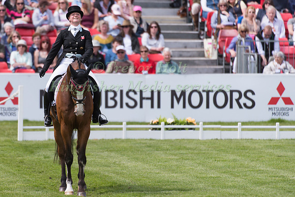 Hanne Wind Ramsgaard of Denmark riding Vestervangs Arami