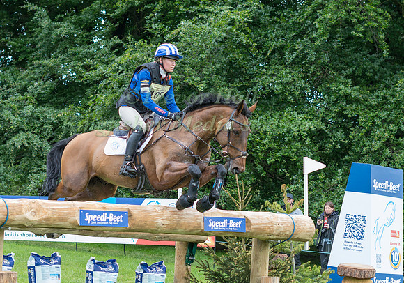 EMMA SILMAN (GBR) AND SILLOGUE CAILIOCHT TAKING PART IN THE CROSS COUNTRY PHASE OF THE  UNDER 25s CCI THREE STAR COMPETITION AT THE 2017 EQUI-TREK BRAMHAM INTERNATIONAL HORSE TRIALS