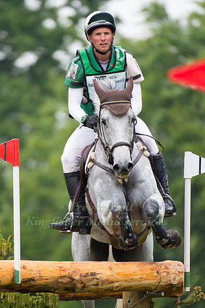 Alexander Whewall (GBR) riding Salt And Pepper