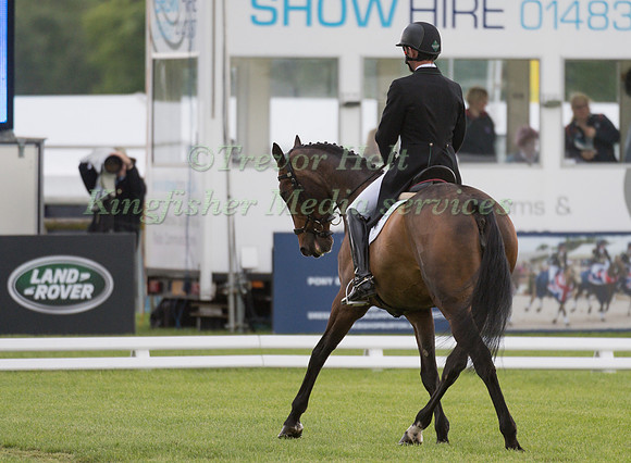 JOSEPH  MURPHY (IRL) AND GORSEHILL PEARL TAKING PART IN THE DRESSAGE PHASE OF THE  CIC THREE STAR COMPETITION AT THE 2017 EQUI-TREK BRAMHAM INTERNATIONAL HORSE TRIALS