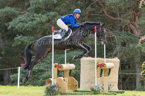 EMILIE CHANDLER (GBR) AND GORTFADDA DIAMOND TAKING PART IN THE C
