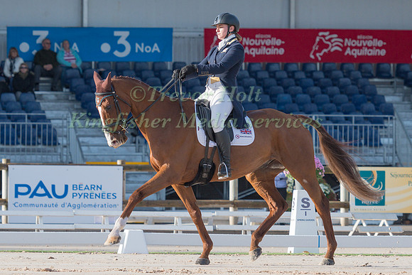 CHARLOTTE EAST (GBR) AND KING ALBERT