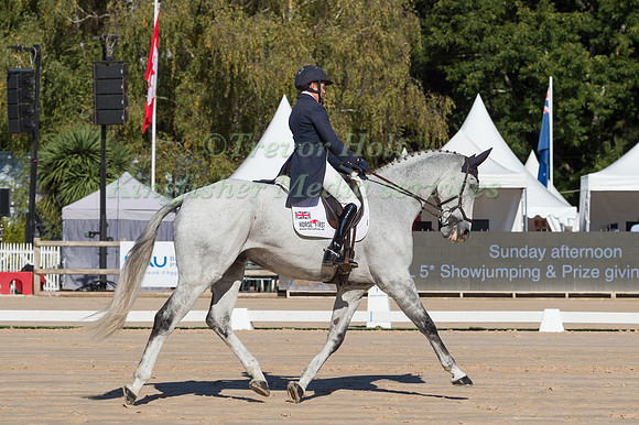 LOUISE HARWOOD (GBR) AND BALLADEER MILLER MAN