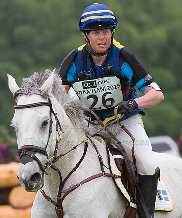 Katrin Norling (SWE) riding Zarina Cora