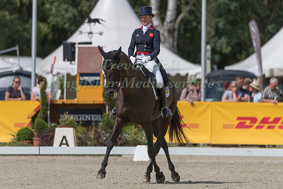 NICOLA WILSON (GBR) AND BULANA