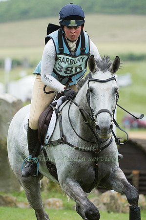 Kitty King (GBR) riding Vendredi Biats