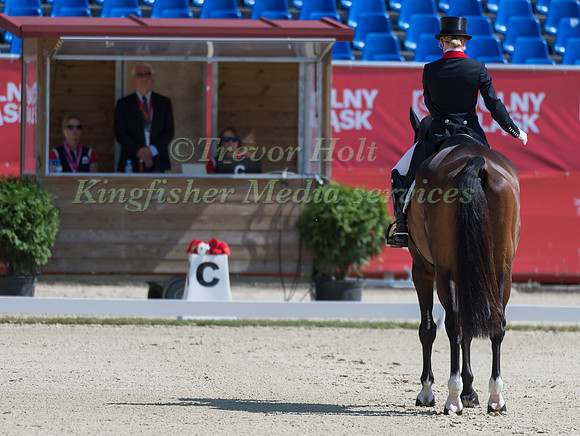 ROSALIND CANTER (GBR) AND ALLSTAR B
