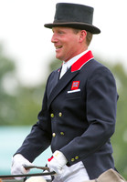 Oliver Townend (GBR) riding Armada competing in the dressage test