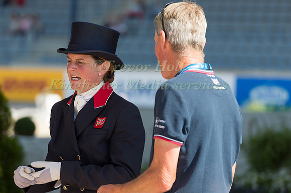 PIGGY FRENCH (GBR) AND CHRISTOPHER BARTLE