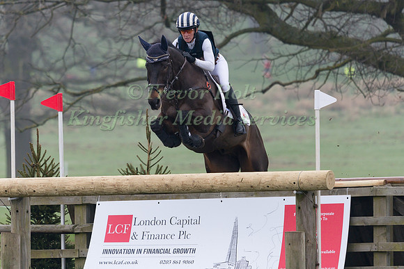 CAROLINE  POWELL RIDING ON THE BRASH