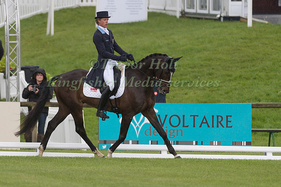 LUDWIG  SVENNERSTAL (SWE) AND BALHAM MIST TAKING PART IN THE DRESSAGE PHASE OF THE  CIC THREE STAR COMPETITION AT THE 2017 EQUI-TREK BRAMHAM INTERNATIONAL HORSE TRIALS e