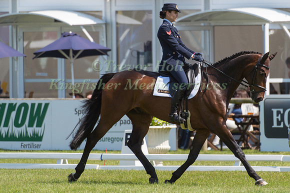 Stella Benatti (ITA) riding Zaron