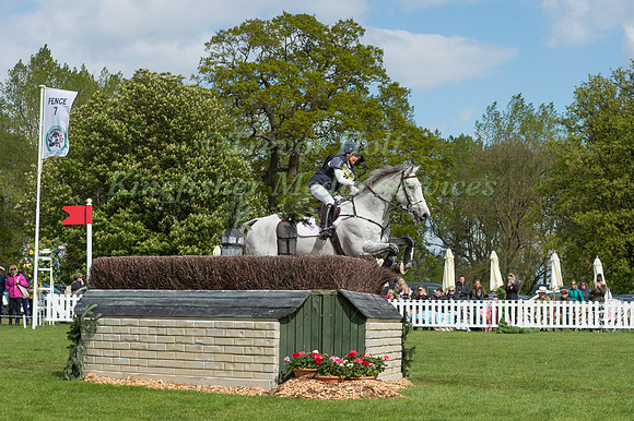 Louise Harwood (GBR) and  Balladeer Miller Man