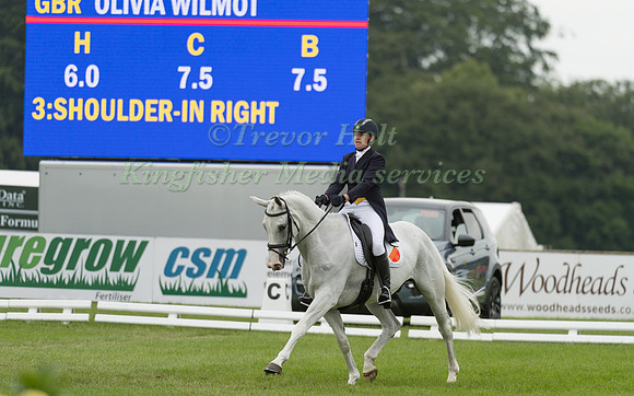 OLIVIA WILMOT (GBR) AND ZEBEDEE DE FOJA