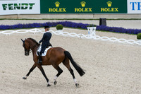 Helen Langehanenberg (GER) and Suppenkasper  taking part in the Prize of VUV - Vereinigte Unternehmerverbände Aachen Prix St. Georges CDI4*