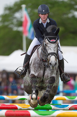 HANNAH BATE (GBR) RIDING CAPITAL T COMPETING IN THE SHOW JUMPING PHASE OF THE  CIC TWO STAR COMPETITION AT THE  2017 ROCKINGHAM CASTLE INTERNATIONAL HORSE TRIAL.