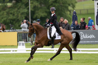 CAROLINE  MARTIN (USA) AND THE APPRENTICE TAKING PART IN THE DRESSAGE PHASE OF THE  UNDER 25 CCI THREE STAR COMPETITION AT THE 2017 EQUI-TREK BRAMHAM INTERNATIONAL HORSE TRIALS