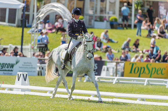 Katrin Norling (SWE) riding Zarina Cora