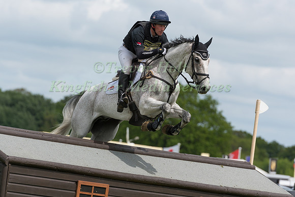 OLIVER TOWNEND  RIDING BALLAGHMOR CLASS COMPETING IN THE CROSS COUNTRY PHASE OF THE  INTERMEDIATE  COMPETITION AT THE  2017 ROCKINGHAM CASTLE INTERNATIONAL HORSE TRIAL.