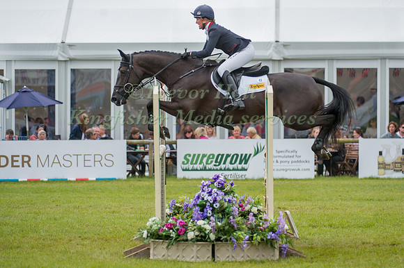 Nicola Wilson (GBR) riding Bulana