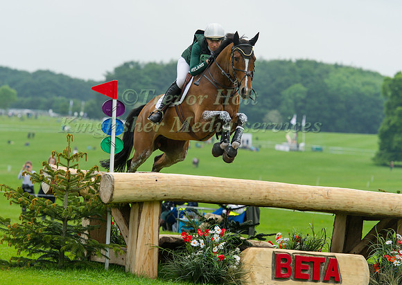 Aoife  Clark (IRL) riding Kings Advocate II