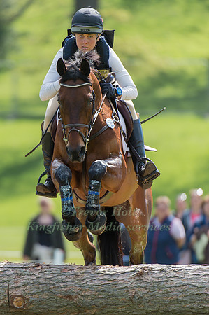 Rebecca  Howard (CAN) riding Riddle Master