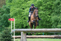 BETHANY DYSON  RIDING KING PINGU COMPETING IN THE CROSS COUNTRY PHASE OF THE  INTERMEDIATE  COMPETITION AT THE  2017 ROCKINGHAM CASTLE INTERNATIONAL HORSE TRIAL.