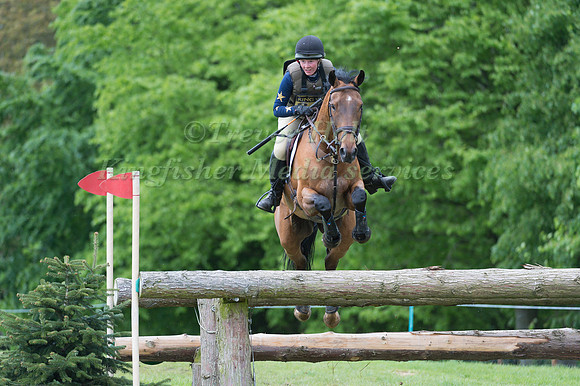 BETHANY DYSON  RIDING KING PINGU COMPETING IN THE CROSS COUNTRY PHASE OF THE  INTERMEDIATE  COMPETITION AT THE  2017 ROCKINGHAM CASTLE INTERNATIONAL HORSE TRIAL.