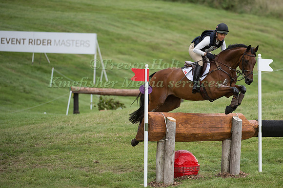 Rebecca  Howard (CAN) riding Riddle Master