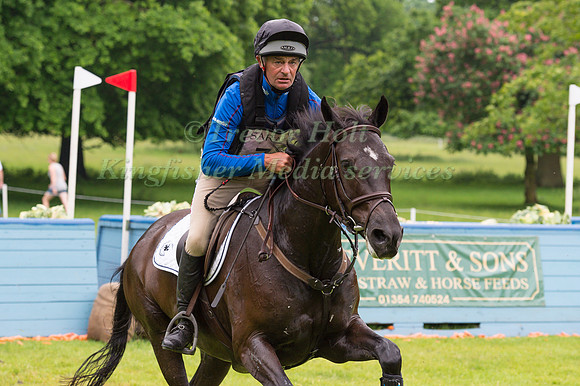 BROOK STAPLES (AUS) RIDING BIG OWL  IN THE CROSS COUNTRY PHASE OF THE CCI ONE STAR AT THE 2017 HOUGHTON INTERNATIONAL HORSE TRIALS