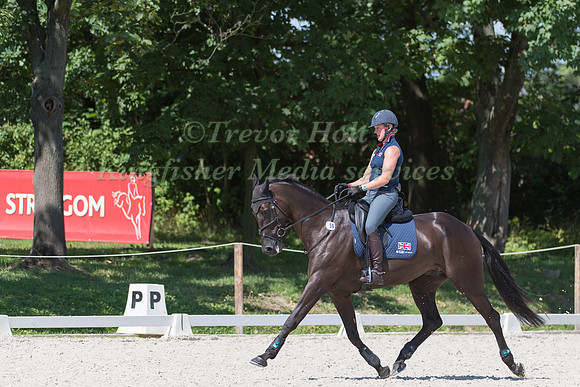 NICOLA WILSON (GBR) AND BULANA