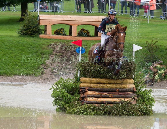THIBAULT  CHAMPEL (FRA) AND QLERKENWELL TAKING PART IN THE CROSS COUNTRY PHASE OF THE  UNDER 25s CCI THREE STAR COMPETITION AT THE 2017 EQUI-TREK BRAMHAM INTERNATIONAL HORSE TRIALS