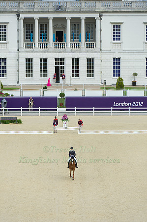 Emily llewellyn Enters the arena