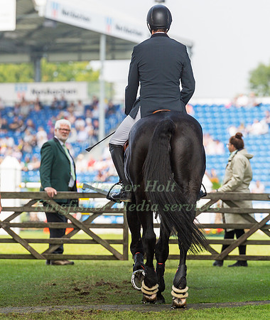Rider entering the areana