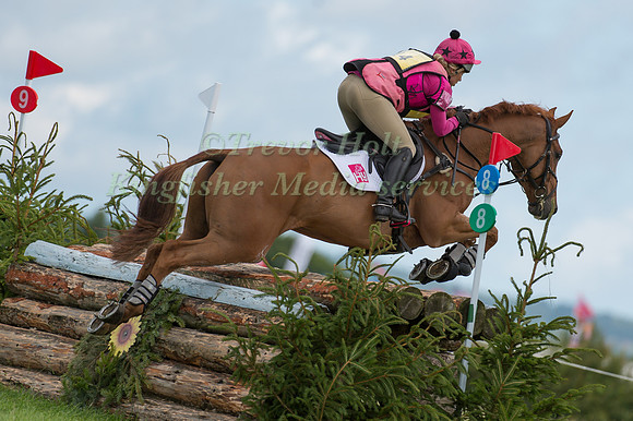 Emma Hyslop-Webb (GBR) riding Pennlands Lord Matcho
